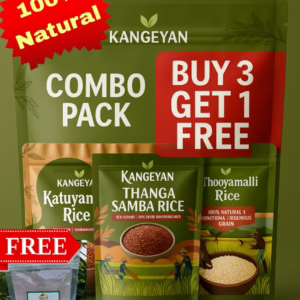 Kangeyan Traditional Rice Trio + Free Gift